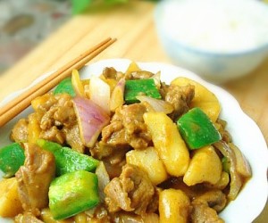 咖喱鸡块