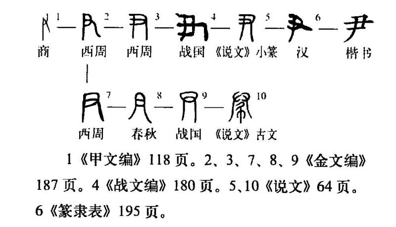 字形演变流程图