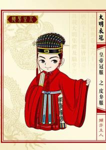 编辑3皮弁戴爵弁时亦用笄贯于髻中.