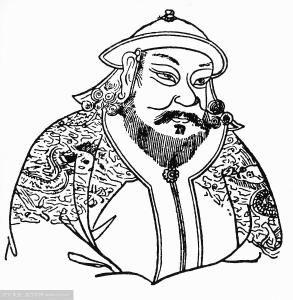 元世祖像(清人绘)