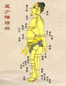 足少阳胆经
