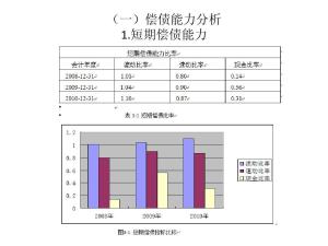 短期偿债能力