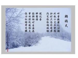 鹧鸪天（诗词）