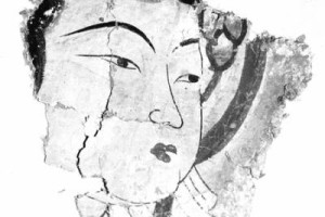6号窟出土的人物画像