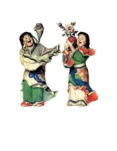 天津泥人张和合二仙