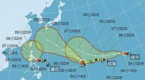2015年西北太平洋同时存在三个台风
