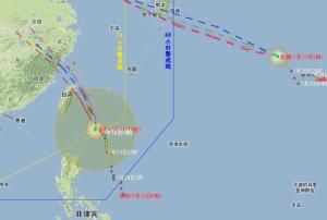 台风“苏拉”、“达维”路径图