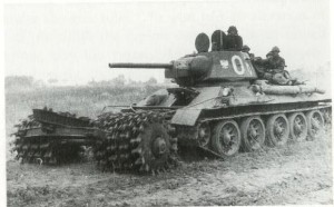 PT-34扫雷坦克