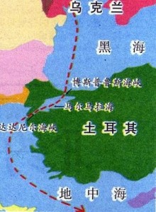 土耳其海峡轮廓图图片