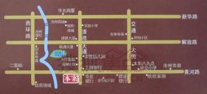 峰尚国际交通图