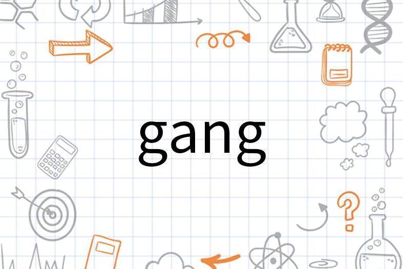 Gang 英语单词 搜狗百科