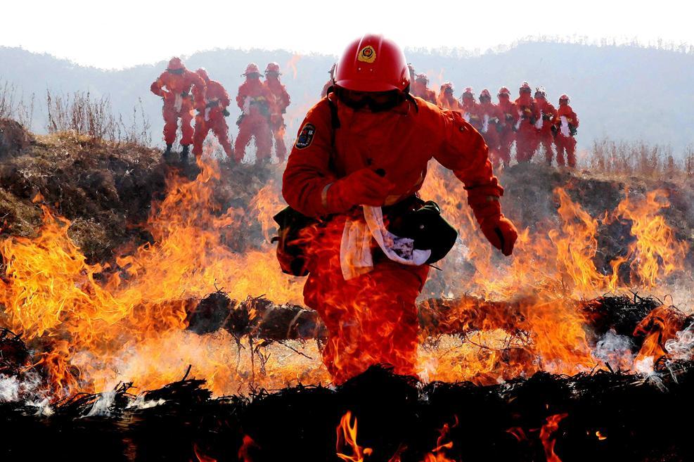 四川森林消防员