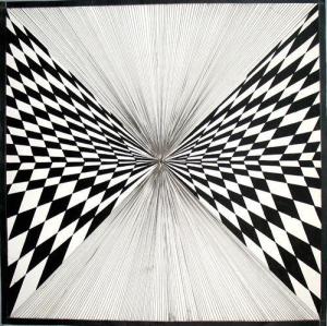 急需平面构成之发散构成发射构成图片