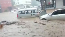 2021年河南暴雨灾害现场