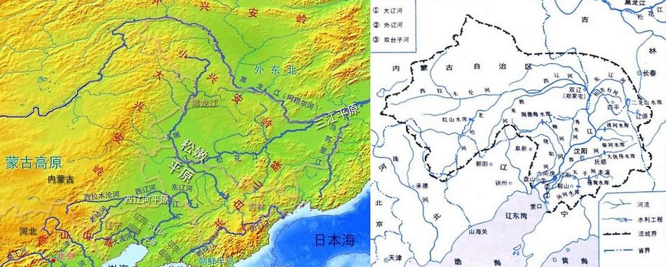 辽河(中国东北地区南部最大河流)