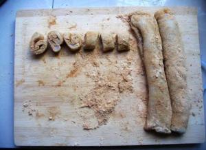 豆面卷子制作图