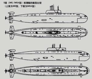 945型和945A型对比图