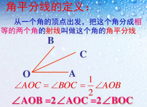 角平分线