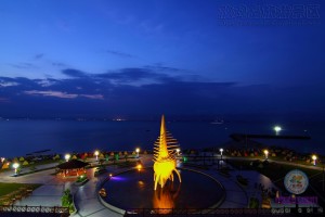 海螺广场夜景