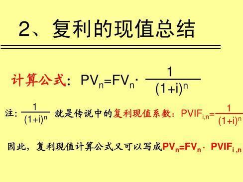 复利计算公式 数学公式 搜狗百科