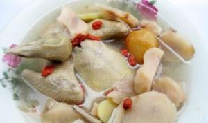 滋补汤山药茯苓乳鸽汤