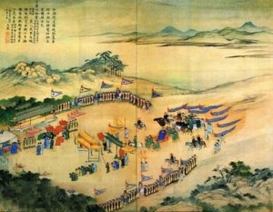 图为郊迎礼