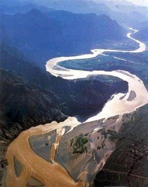 我国最大的内流河图片
