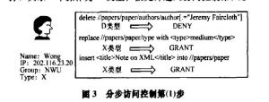 分步访问控制第(1)步