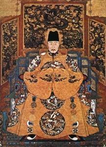 南薰殿旧藏《历代帝王像》之明穆宗像