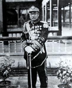 1945年在太原的阎锡山