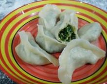 三鲜锅贴