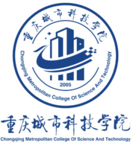 重庆城科重庆大学城市科技学院老校徽标识以"重庆"的拼音首字母"c"为