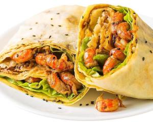 包脚布是上海著名的小吃.很多老上海人把其作为早点.