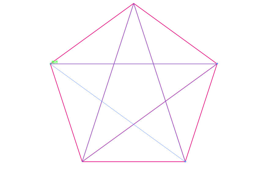 正五边形 数学概念 搜狗百科