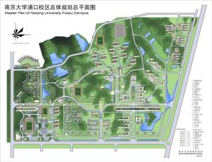 浦口校区平面图