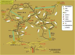 光明顶导游图