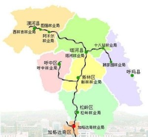 呼玛县三卡乡地图图片