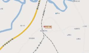 蔡家沟镇旅游地图