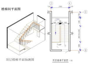 樓梯平面圖