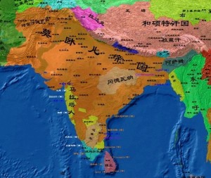 莫卧儿帝国疆域最大时期（布哈林版）