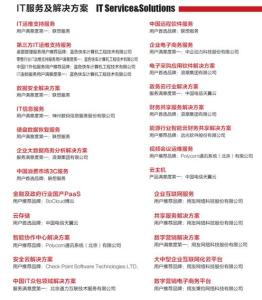 2016中国IT用户满意度调查结果