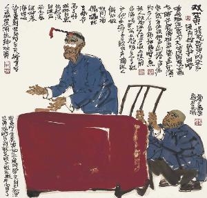 双簧 艺术画