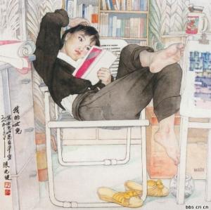 陈光健画作