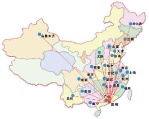 视高科技分公司分布地图