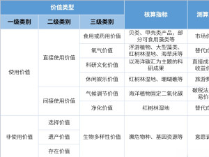 海洋碳汇价值核算体系