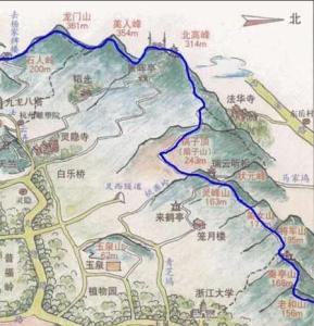 老和山地图