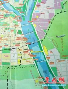 沂河大桥平面图
