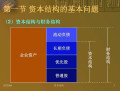 资本结构