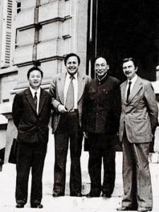 黄祯祥访问法国