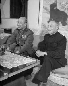 1948年6月李宗仁和白崇禧将军(军装)